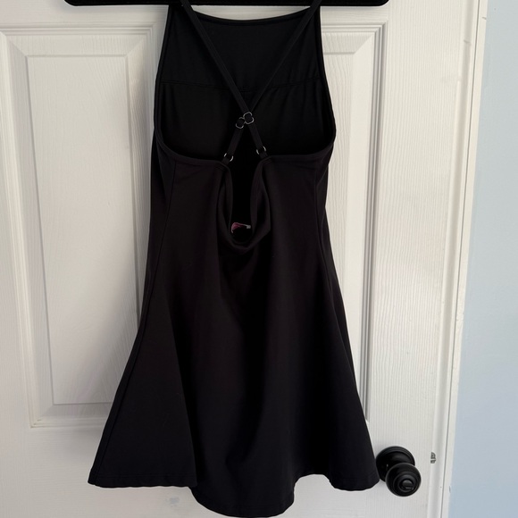 Pink Lily Progress Over Perfection Athliesure Dress, Open Back, Adjustable strap - Picture 2 of 7